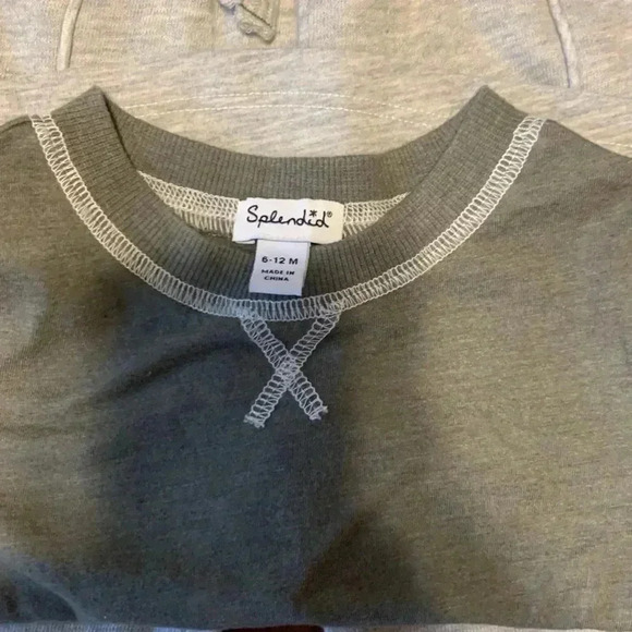 Splendid Elijah Jogger Set Baby Boys / Size 6-12 mos (grey) - Picture 5 of 5